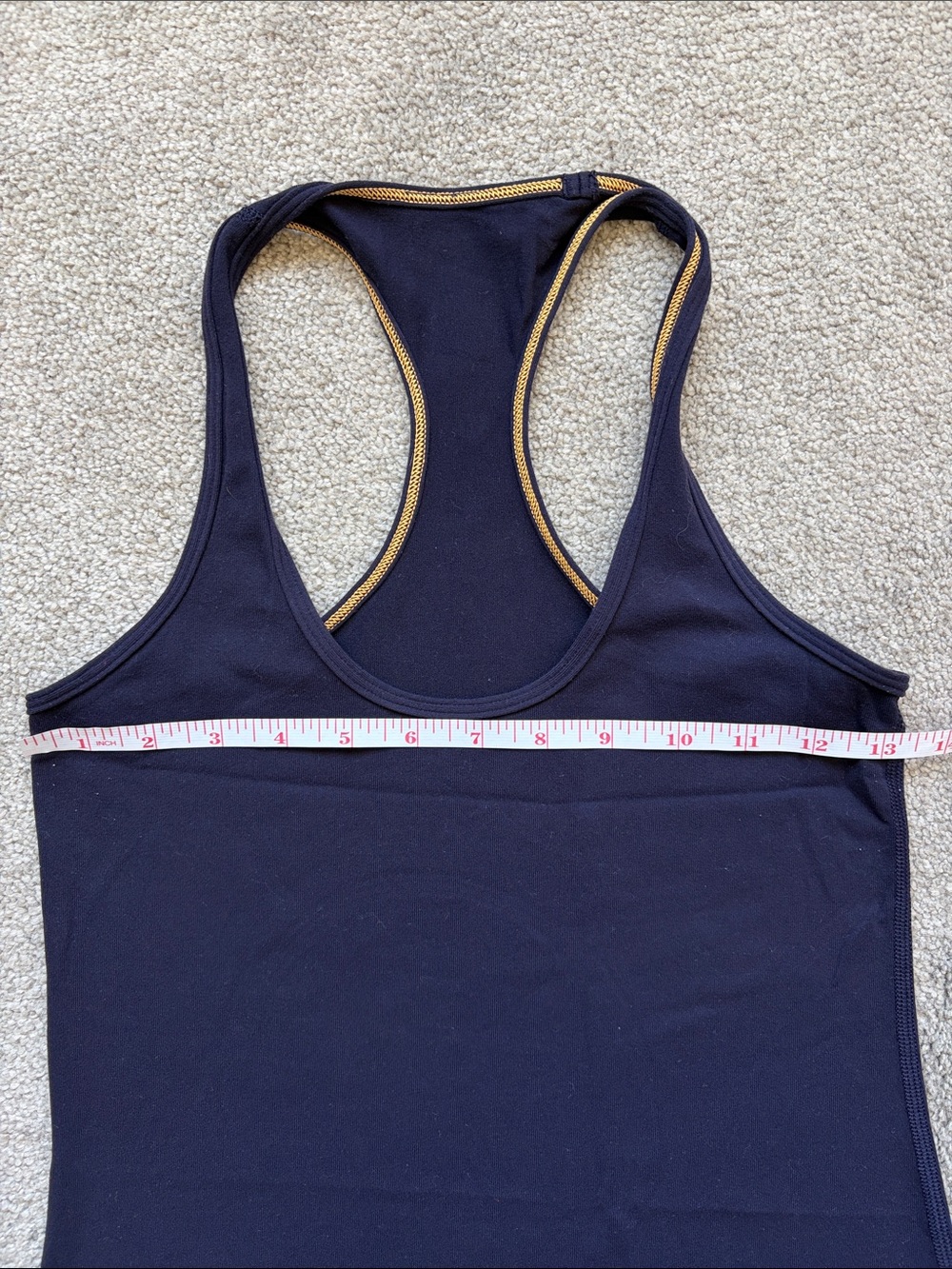 lululemon Navy Racerback Tank - Picture 3 of 5